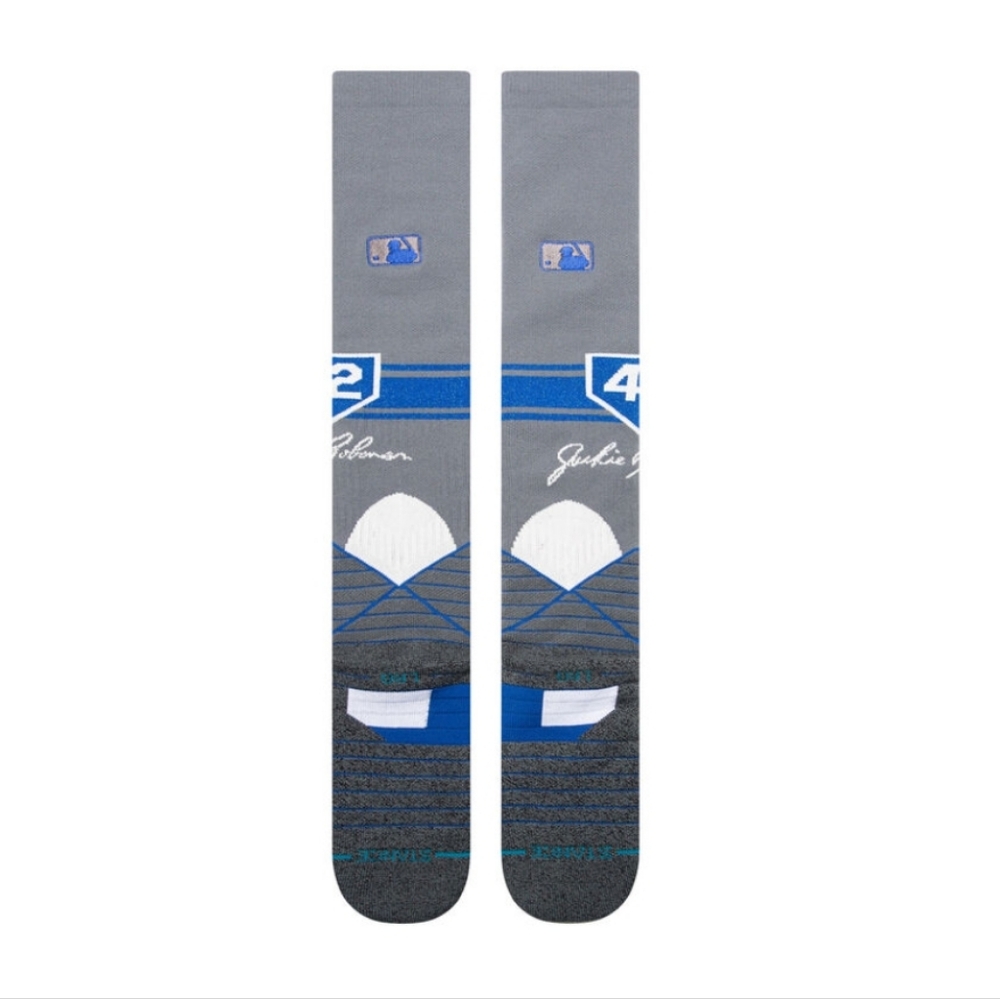 NWT Men's Jackie Robinson Stance OTC Socks - Picture 4 of 6